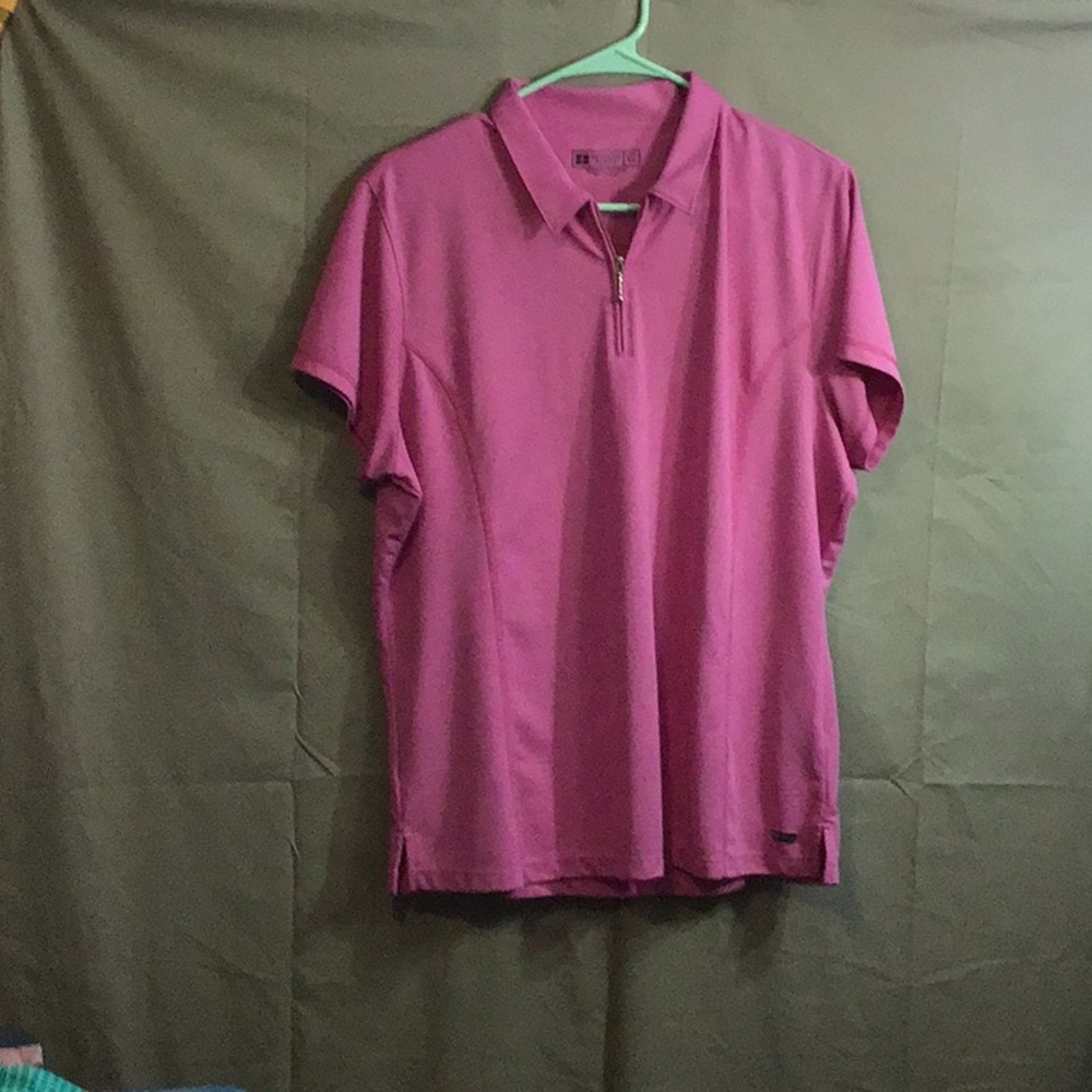 BERMUDA SANDS - lady’s top, X, light purple  EUC